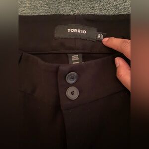 Torrid Ponte Flare Dress Pant